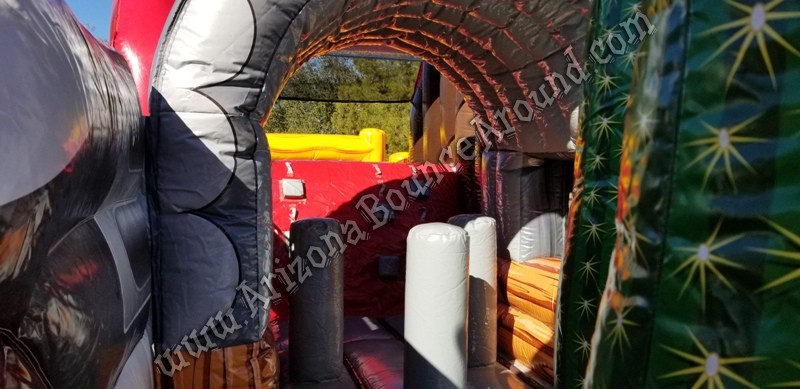 Inflatable covered waggon rental Phoenix Arizona